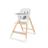 Ergobaby Evolve 2-in-1 Highchair - Natural / White - Natural Wood
