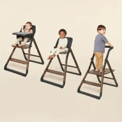 Ergobaby Evolve 2-in-1 Highchair - Natural / White - Natural Wood
