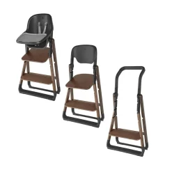 Ergobaby Evolve 2-in-1 Highchair - Dark Wood
