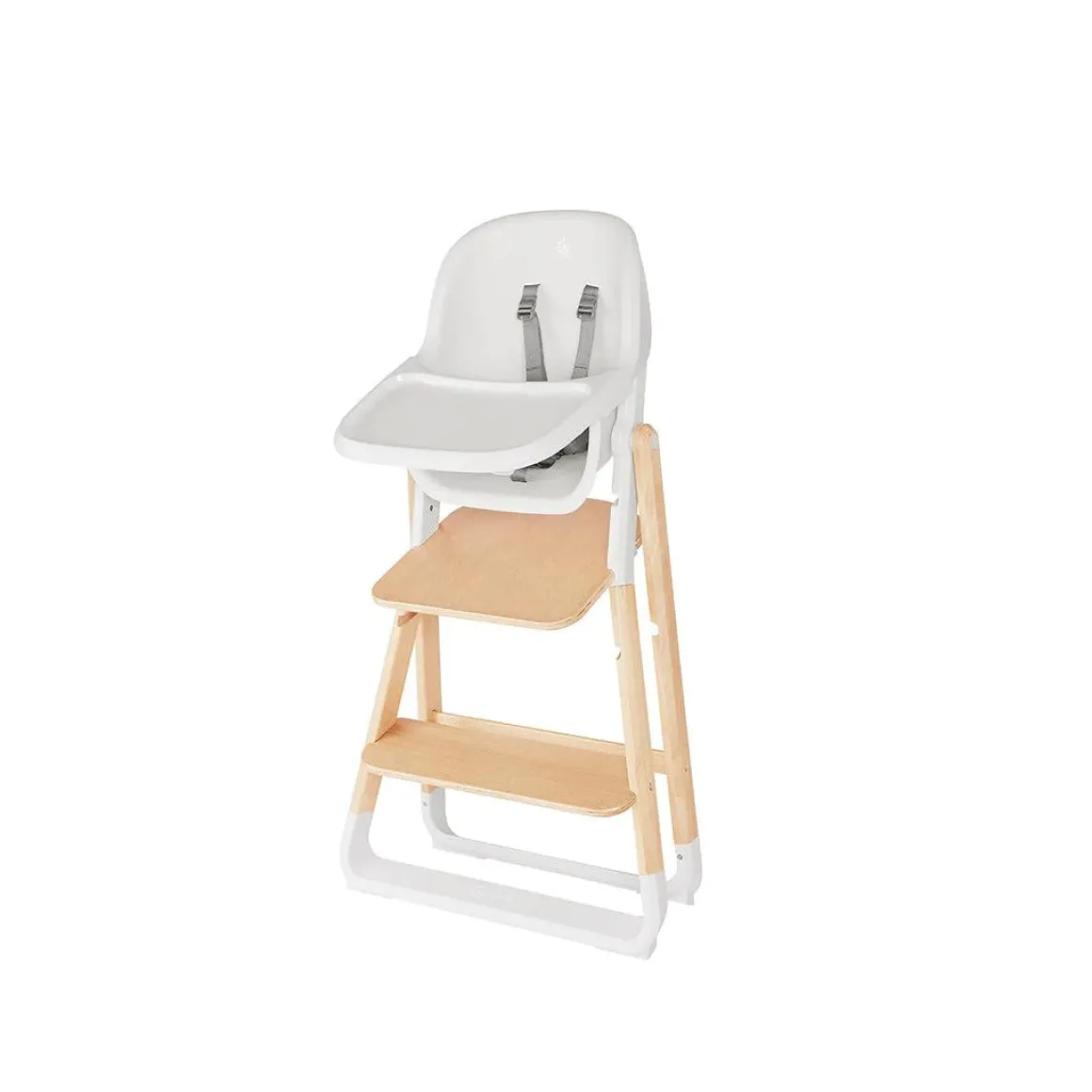 Ergobaby Evolve 2-in-1 Highchair - Natural / White - Natural Wood