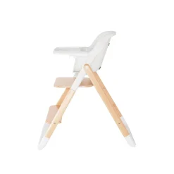 Ergobaby Evolve 2-in-1 Highchair - Natural / White - Natural Wood