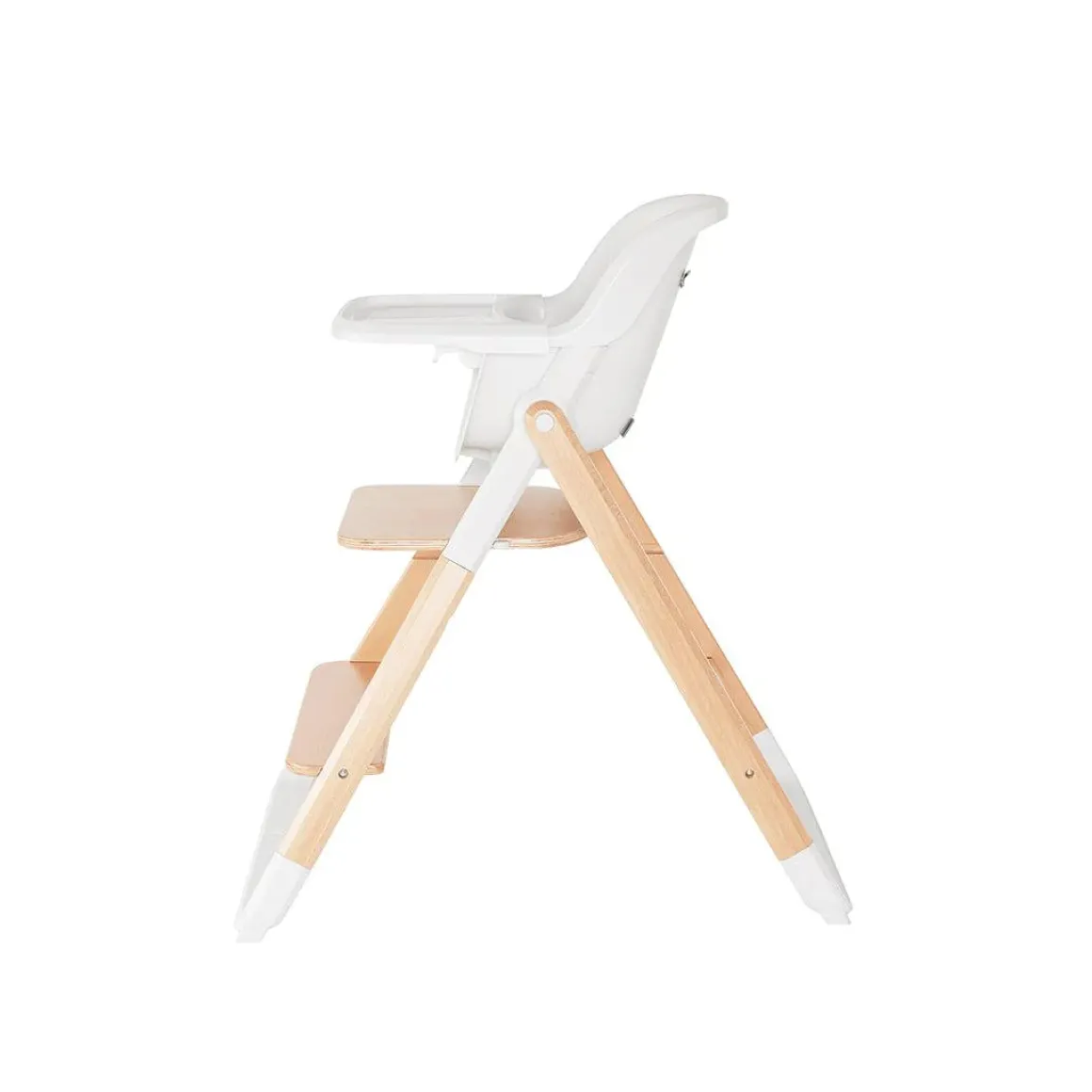 Ergobaby Evolve 2-in-1 Highchair - Natural / White - Natural Wood