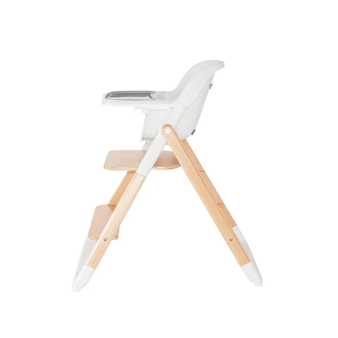 Ergobaby Evolve 2-in-1 Highchair - Natural / White - Natural Wood