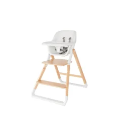 Ergobaby Evolve 2-in-1 Highchair - Natural / White - Natural Wood