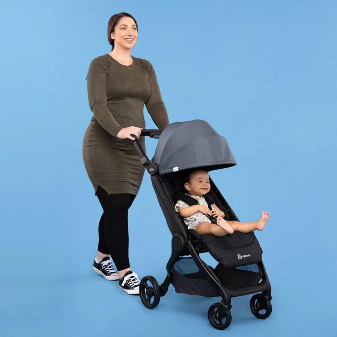 Ergobaby Metro+ Compact City Stroller - Grey