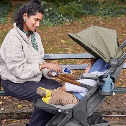 Ergobaby Metro+ Deluxe Compact Stroller - Empire State Green