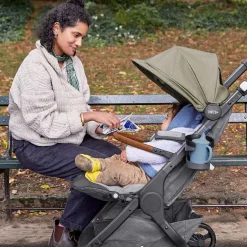 Ergobaby Metro+ Deluxe Compact Stroller - Empire State Green