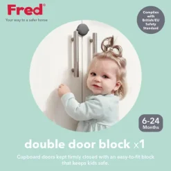 Fred Adhesive Double Door Block