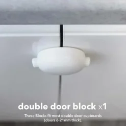 Fred Adhesive Double Door Block