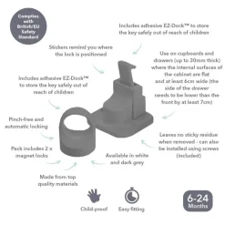 Fred Invisible Magnet Lock