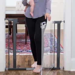 Fred Pressure Fit Clear-View Stairgate