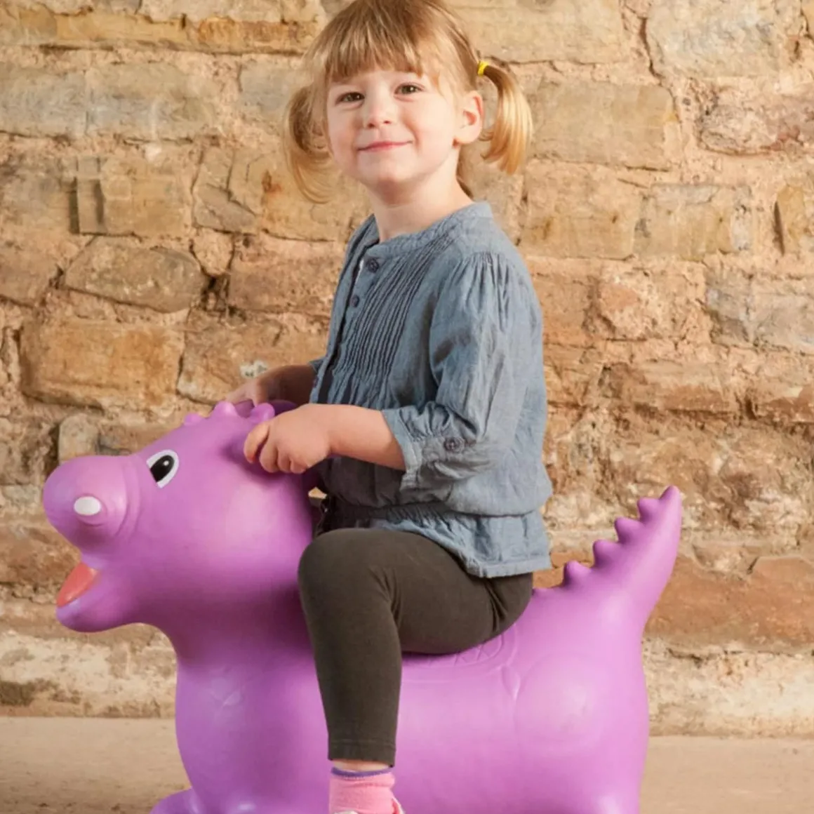 Happy Hopperz - Purple Dino
