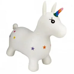 Happy Hopperz - White Unicorn