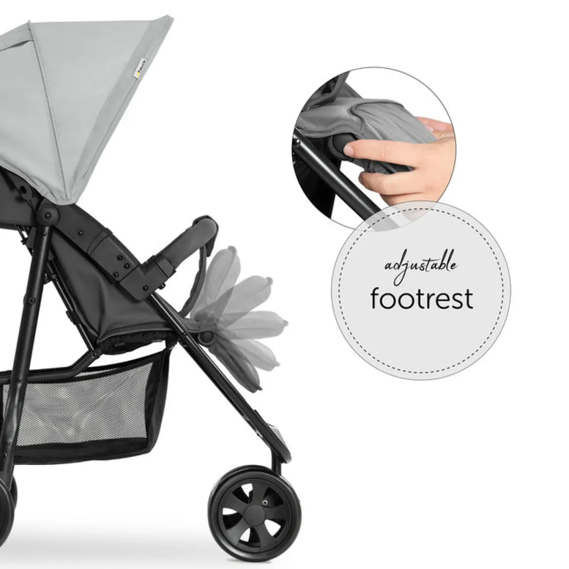 Hauck Citi Neo 3 Pushchair - Grey