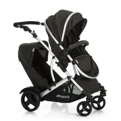 Hauck Duett 2 Tandem Pushchair - Black