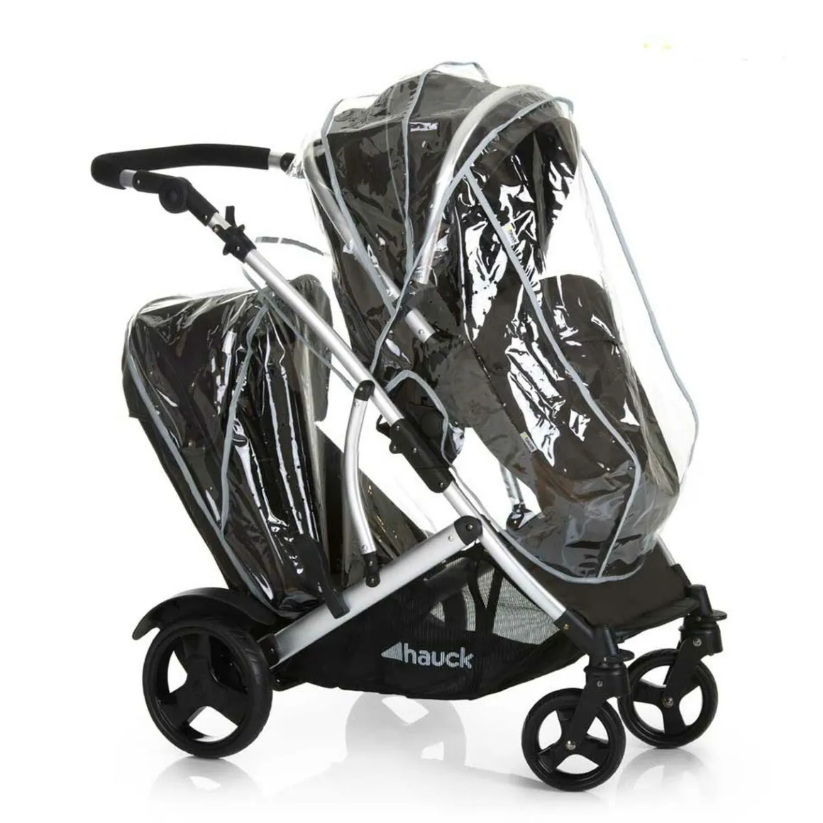 Hauck Duett 2 Tandem Pushchair - Black