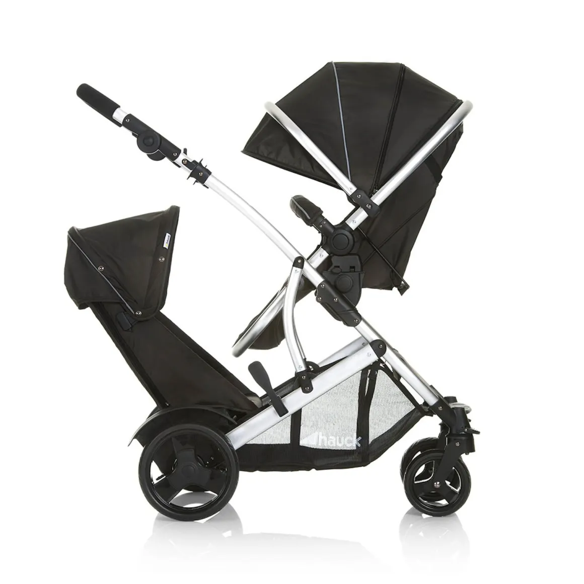 Hauck Duett 2 Tandem Pushchair - Black