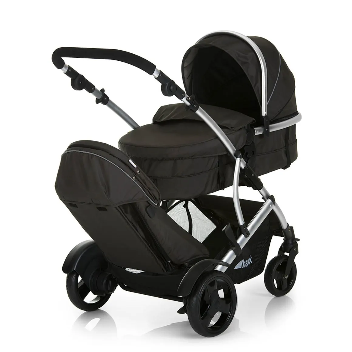 Hauck Duett 2 Tandem Pushchair - Black