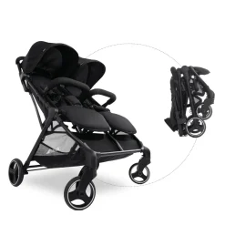 Hauck Swift X Duo Double Pushchair - Black
