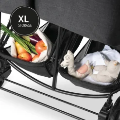 Hauck Uptown Duo Twin Pushchair - Black