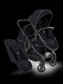 iCandy Peach 7 Pushchair & Carrycot - Double Bundle - Black