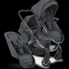 iCandy Peach 7 Pushchair & Carrycot - Double Bundle - Dark Grey
