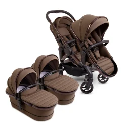 iCandy Peach 7 Pushchair & Carrycot - Twin Bundle - Coco