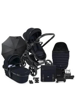 iCandy Peach 7 Pushchair & Carrycot Complete Bundle - Black