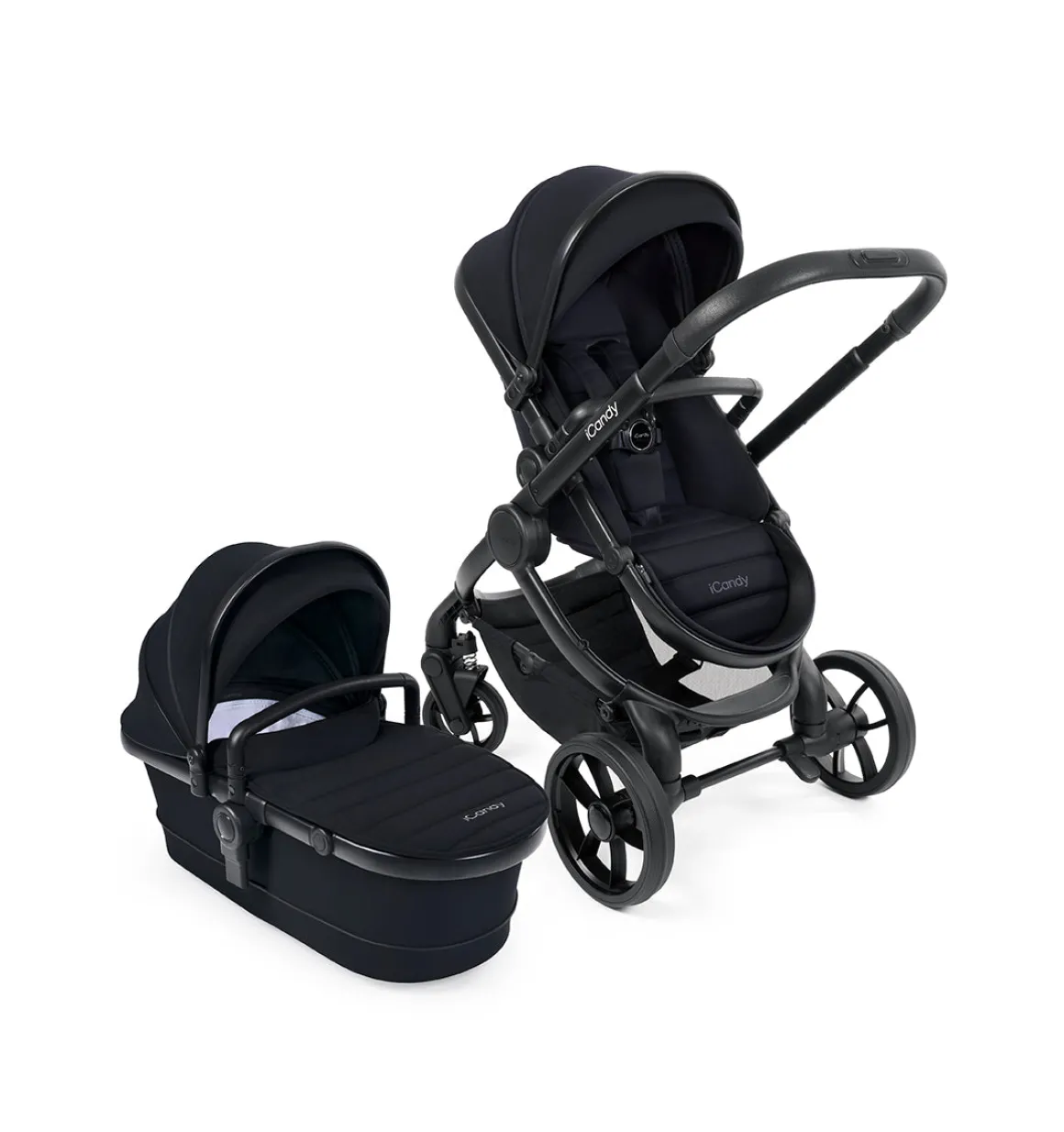 iCandy Peach 7 Pushchair & Carrycot - Black