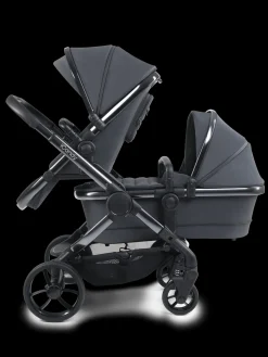 iCandy Peach 7 Pushchair & Carrycot - Double Bundle - Dark Grey