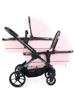 iCandy Peach 7 Pushchair & Carrycot - Twin Bundle - Blush