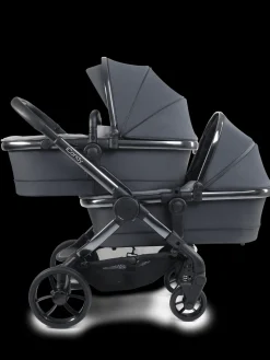 iCandy Peach 7 Pushchair & Carrycot - Twin Bundle - Truffle