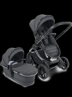 iCandy Peach 7 Pushchair & Carrycot Complete Bundle - Dark Grey