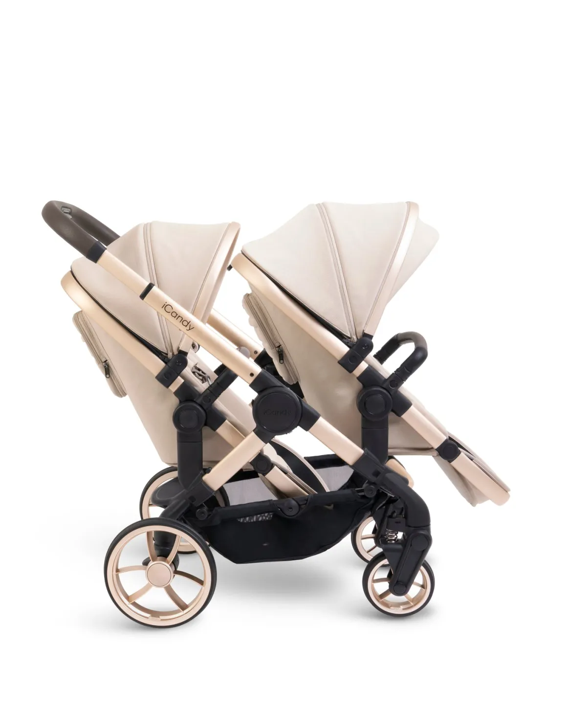 iCandy Peach 7 Pushchair & Carrycot - Double Bundle - Biscotti