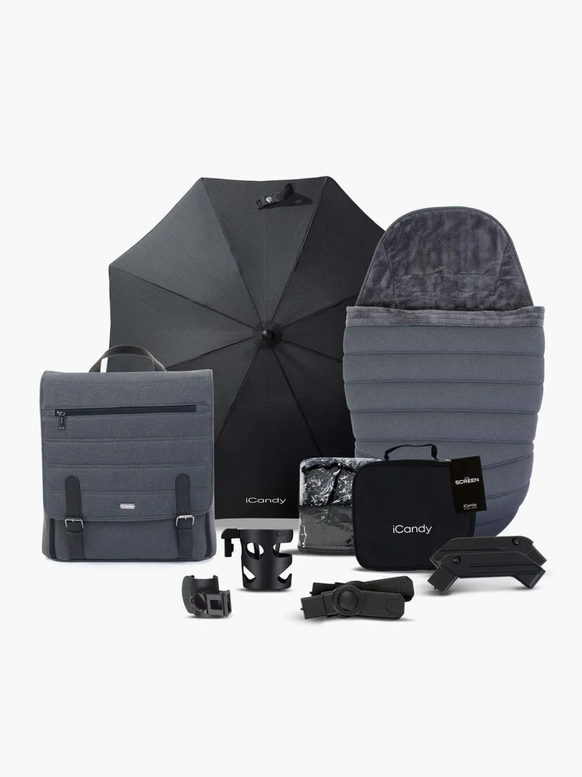 iCandy Peach 7 Pushchair & Carrycot Complete Bundle - Truffle