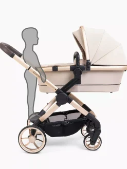 iCandy Peach 7 Pushchair & Carrycot Complete Bundle- Biscotti