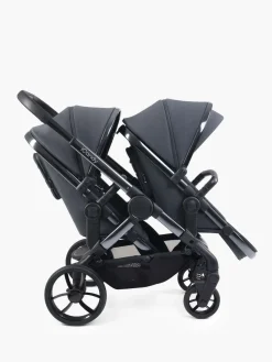 iCandy Peach 7 Pushchair & Carrycot - Twin Bundle - Dark Grey