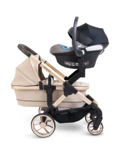 iCandy Peach 7 Pushchair & Carrycot - Twin Bundle - Biscotti