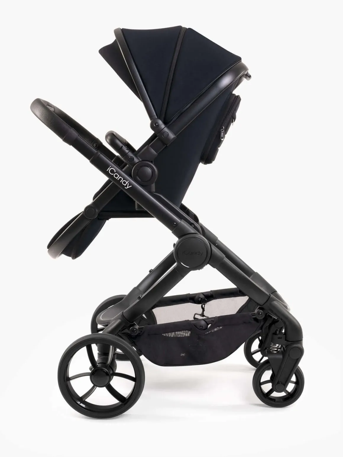 iCandy Peach 7 Pushchair & Carrycot - Double Bundle - Black