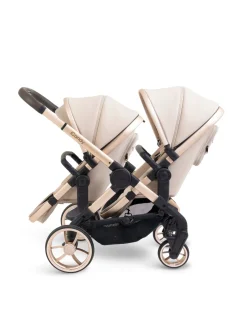 iCandy Peach 7 Pushchair & Carrycot - Twin Bundle - Biscotti