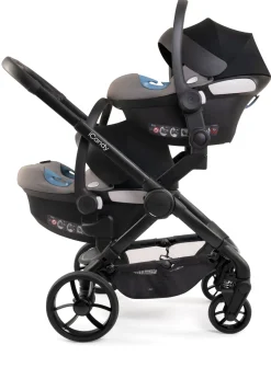 iCandy Peach 7 Pushchair & Carrycot - Twin Bundle - Cookie