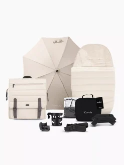 iCandy Peach 7 Pushchair & Carrycot - Double Bundle - Biscotti