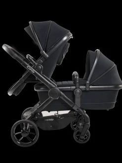 iCandy Peach 7 Pushchair & Carrycot - Double Bundle - Black