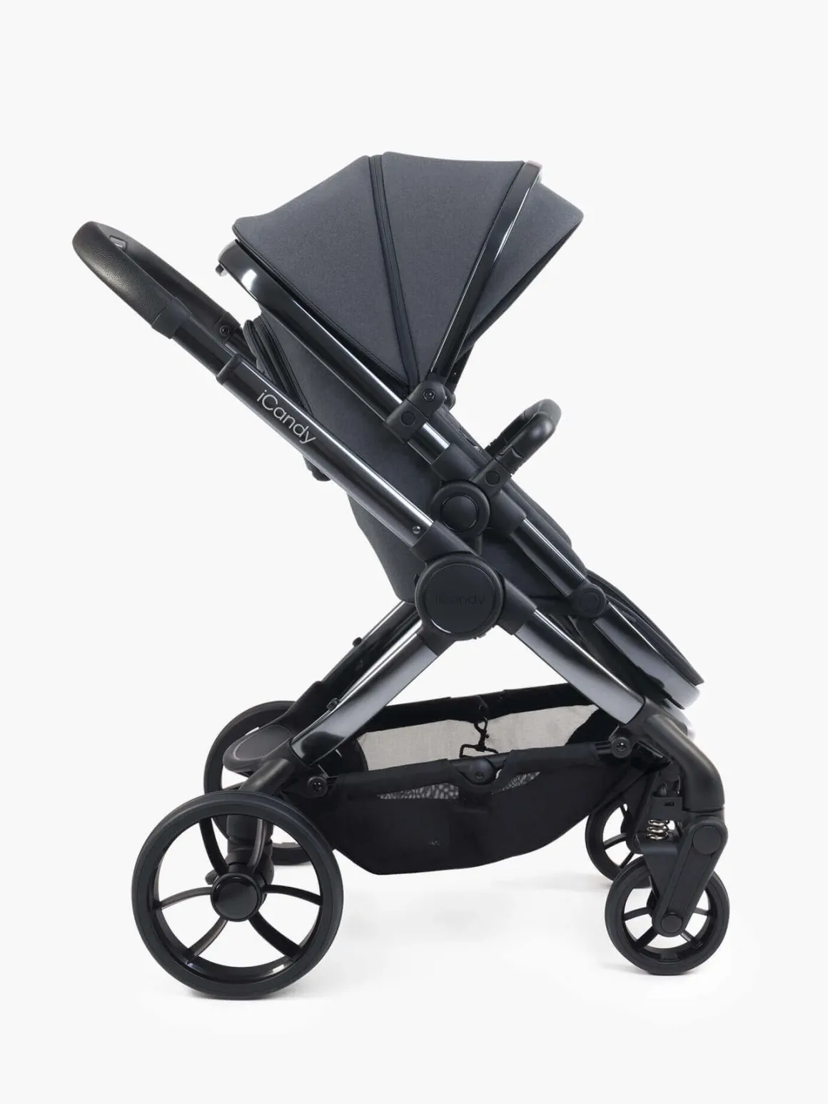 iCandy Peach 7 Pushchair & Carrycot - Double Bundle - Dark Grey