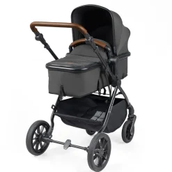 Ickle Bubba - Cosmo 2 in 1 Pushchair Set - Graphite/Tan