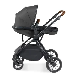Ickle Bubba - Cosmo 2 in 1 Pushchair Set - Graphite/Tan