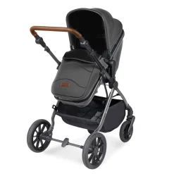 Ickle Bubba - Cosmo 2 in 1 Pushchair Set - Graphite/Tan