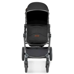 Ickle Bubba - Cosmo All in One i-Size Travel System with ISOFIX Base - Black/Tan