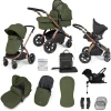 Ickle Bubba - Stomp Luxe - All in One Galaxy Travel System & Isofix Base