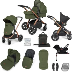 Ickle Bubba - Stomp Luxe - All in One Galaxy Travel System & Isofix Base